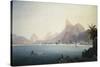 The Bay of Bota-Fogo, Rio De Janeiro-Thomas Ender-Stretched Canvas