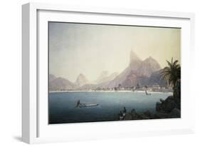 The Bay of Bota-Fogo, Rio De Janeiro-Thomas Ender-Framed Giclee Print