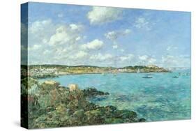 The Bay of Douarnenez, 1897-Eugène Boudin-Stretched Canvas