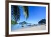 The Bay of El Nido with Outrigger Boats, Bacuit Archipelago, Palawan, Philippines-Michael Runkel-Framed Photographic Print