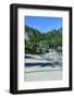 The Bay of El Nido with Outrigger Boats, Bacuit Archipelago, Palawan, Philippines-Michael Runkel-Framed Photographic Print