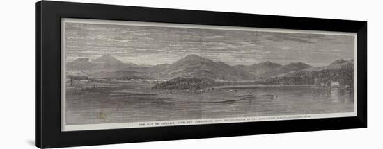 The Bay of Finlarig, Loch Tay Perthshire, with the Mausoleum of the Breadalbane Family-null-Framed Giclee Print