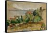 The Bay of L'Estaque, 1878-1882-Paul Cézanne-Framed Stretched Canvas