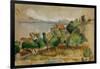 The Bay of L'Estaque, 1878-1882-Paul Cézanne-Framed Giclee Print