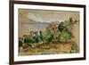 The Bay of L'Estaque, 1878-1882-Paul Cézanne-Framed Giclee Print