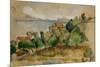 The Bay of L'Estaque, 1878-1882-Paul Cézanne-Mounted Giclee Print