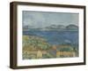 The Bay of Marseille, Seen from L'Estaque, C.1885-Paul Cezanne-Framed Giclee Print