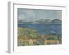 The Bay of Marseille, Seen from L'Estaque, C.1885-Paul Cezanne-Framed Giclee Print