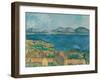 The Bay of Marseilles, Seen From L'Estaque-Paul C?zanne-Framed Giclee Print