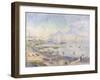 The Bay of Naples, 1881-Pierre-Auguste Renoir-Framed Giclee Print