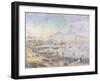 The Bay of Naples, 1881-Pierre-Auguste Renoir-Framed Giclee Print