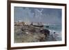 The Bay of Naples-Carlo Brancaccio-Framed Giclee Print