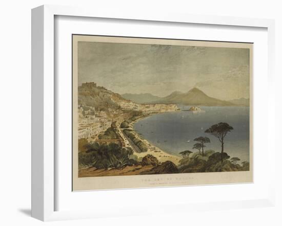 The Bay of Naples-Samuel Read-Framed Giclee Print