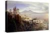 The Bay of Naples-Oswald Achenbach-Stretched Canvas