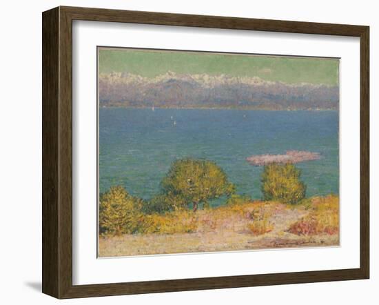 The Bay of Nice, 1891-John Peter Russell-Framed Giclee Print