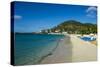 The bay of Philipsburg, Sint Maarten, West Indies, Caribbean, Central America-Michael Runkel-Stretched Canvas