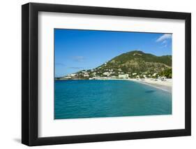 The bay of Philipsburg, Sint Maarten, West Indies, Caribbean, Central America-Michael Runkel-Framed Photographic Print