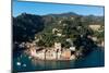 The Bay of Portofino Seen from Castello Brown, Genova (Genoa), Liguria, Italy, Europe-Carlo Morucchio-Mounted Photographic Print