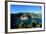 The Bay of Portofino Seen from Castello Brown, Genova (Genoa), Liguria, Italy, Europe-Carlo Morucchio-Framed Photographic Print