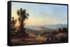 The Bay of Pozzuoli, 1864-Rudolf Buhlmann-Framed Stretched Canvas