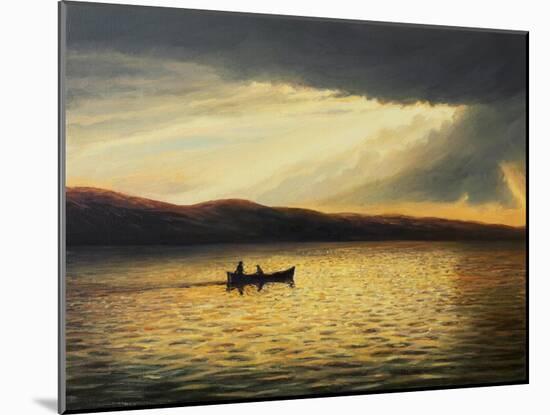 The Bay Of Silence-kirilstanchev-Mounted Art Print