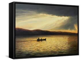 The Bay Of Silence-kirilstanchev-Framed Stretched Canvas