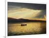 The Bay Of Silence-kirilstanchev-Framed Art Print