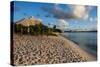 The Bay of Tamuning with its Hotel Resorts in Guam, Us Territory, Central Pacific, Pacific-Michael Runkel-Stretched Canvas