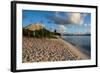 The Bay of Tamuning with its Hotel Resorts in Guam, Us Territory, Central Pacific, Pacific-Michael Runkel-Framed Photographic Print
