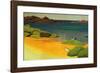 The Bay of Tregastel-Félix Vallotton-Framed Art Print