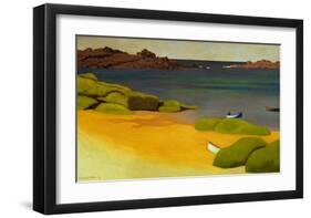 The Bay of Tregastel-Félix Vallotton-Framed Giclee Print