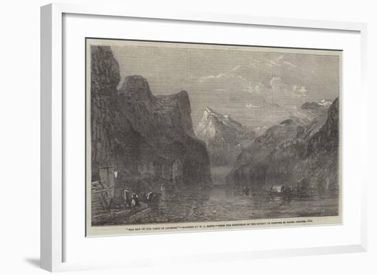 The Bay of Uri, Lake of Lucerne-William C. Smith-Framed Giclee Print