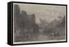 The Bay of Uri, Lake of Lucerne-William C. Smith-Framed Stretched Canvas