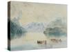 The Bay of Uri on Lake Lucerne, from Brunnen, Circa 1841-2-J. M. W. Turner-Stretched Canvas