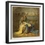 The Bayeux Tapestry is Made-Joseph Kronheim-Framed Art Print