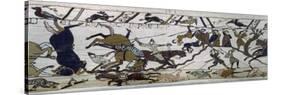 The Bayeux Tapestry, the Battle Is Raging, Norman Conquest 1066-null-Stretched Canvas