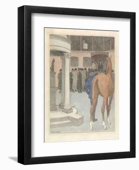 The Bayhorse, Tattersalls, 1921-Robert Polhill Bevan-Framed Premium Giclee Print