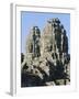 The Bayon Temple, Angkor, Siem Reap, Cambodia, Indochina, Asia-Bruno Morandi-Framed Photographic Print