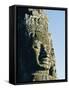 The Bayon Temple, Angkor Wat, Angkor, Siem Reap, Cambodia, Asia-Bruno Morandi-Framed Stretched Canvas