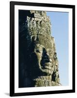 The Bayon Temple, Angkor Wat, Angkor, Siem Reap, Cambodia, Asia-Bruno Morandi-Framed Photographic Print