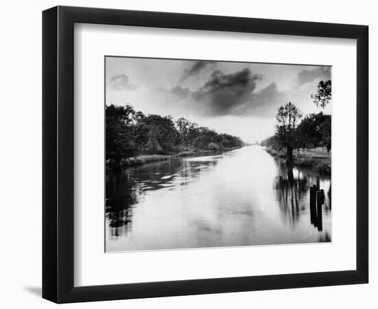 The Bayou Teche in Louisiana-null-Framed Photographic Print