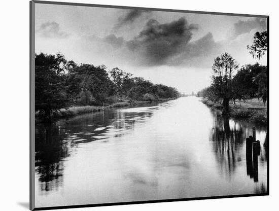 The Bayou Teche in Louisiana-null-Mounted Photographic Print