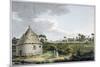 The Bayswater Conduit, with a Distant View of the Paddington Canal, London, 1801-Charles Tomkins-Mounted Giclee Print