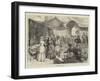 The Bazaar at Cairo-null-Framed Giclee Print