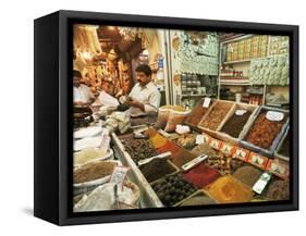 The Bazaar, Baghdad, Iraq, Middle East-Nico Tondini-Framed Stretched Canvas