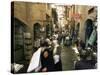 The Bazaar, Baghdad, Iraq, Middle East-Nico Tondini-Stretched Canvas