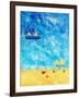 The Beach, 2002-Julie Nicholls-Framed Giclee Print