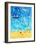 The Beach, 2002-Julie Nicholls-Framed Giclee Print