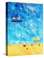 The Beach, 2002-Julie Nicholls-Stretched Canvas