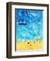 The Beach, 2002-Julie Nicholls-Framed Premium Giclee Print